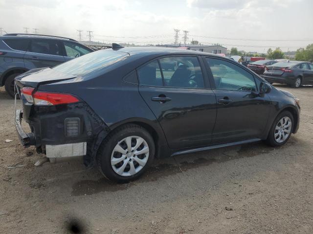 5YFEPMAEXMP192557 - 2021 TOYOTA COROLLA LE CHARCOAL photo 3