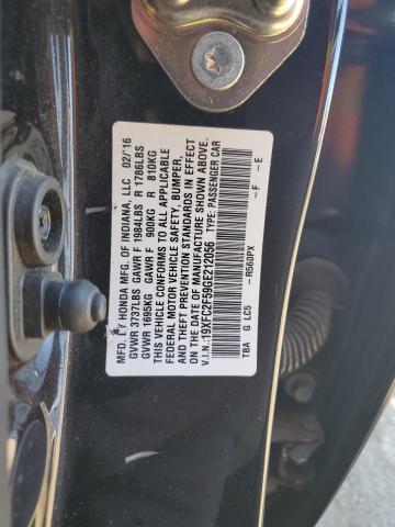 19XFC2F59GE212056 - 2016 HONDA CIVIC LX 紫色 照片 13