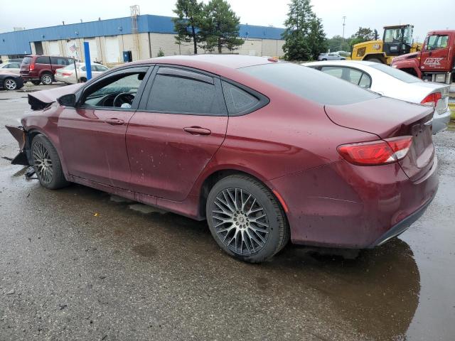 1C3CCCBB1GN182393 - 2016 CHRYSLER 200 S BURGUNDY photo 2