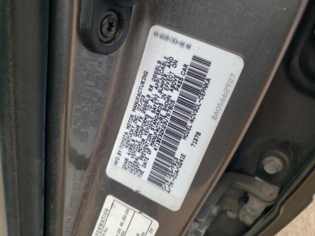 4T1BE32K23U767805 - 2003 TOYOTA CAMRY LE GRAY photo 12