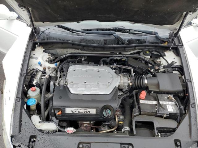 1HGCS228X8A010287 - 2008 HONDA ACCORD EXL WHITE photo 11