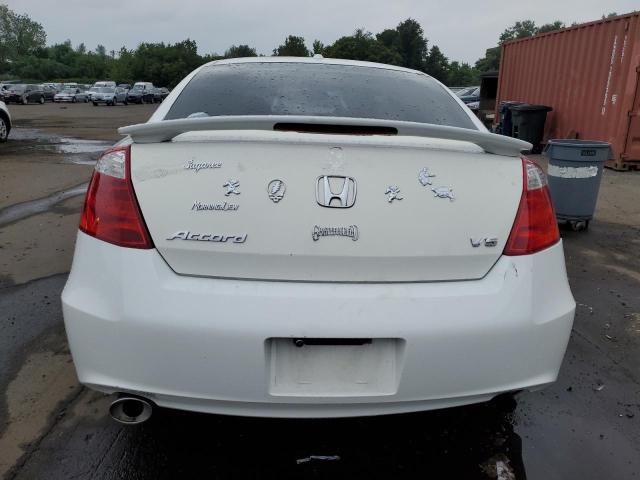 1HGCS228X8A010287 - 2008 HONDA ACCORD EXL WHITE photo 6