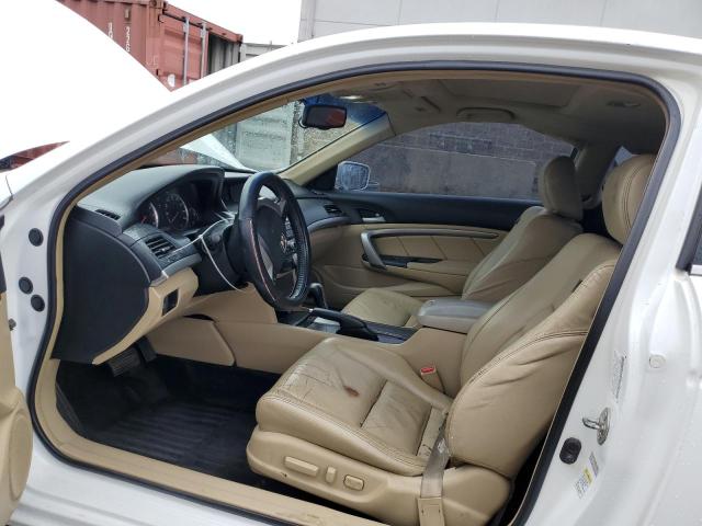 1HGCS228X8A010287 - 2008 HONDA ACCORD EXL WHITE photo 7