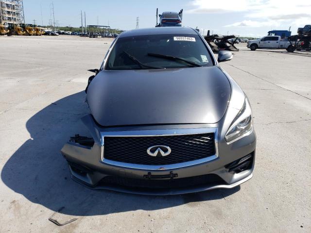 JN1BY1AP3FM542748 - 2015 INFINITI Q70 3.7 GRAY photo 5