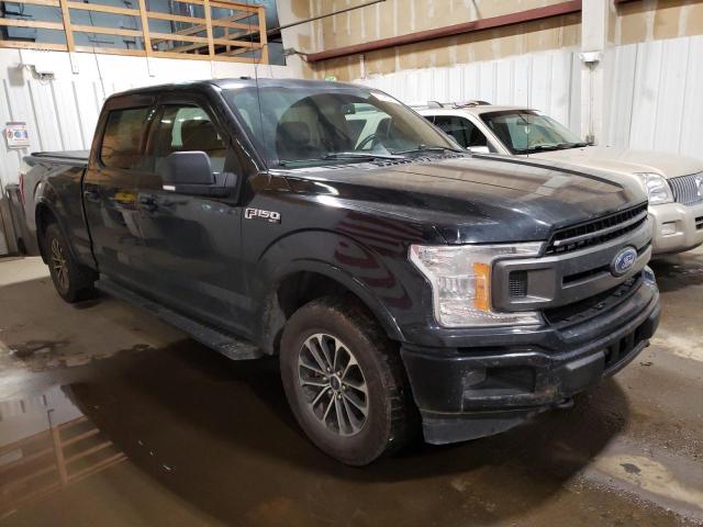 1FTFW1E53JKF31816 - 2018 FORD F150 SUPERCREW BLACK photo 4