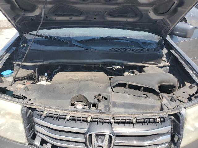 5FNYF3H43DB031535 - 2013 HONDA PILOT EX GRAY photo 11