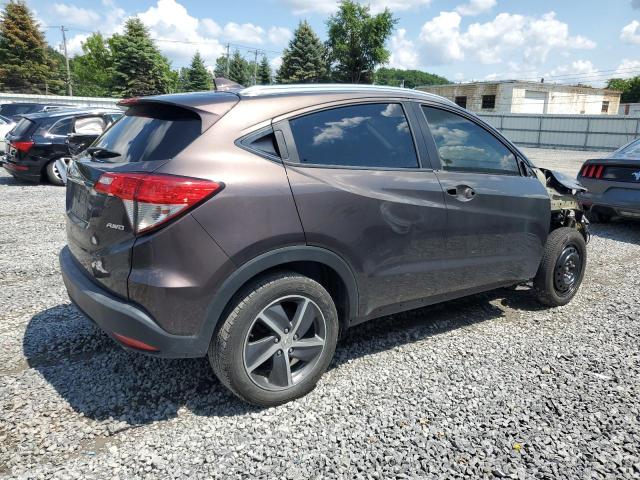 3CZRU6H74MM721077 - 2021 HONDA HR-V EXL GRAY photo 3