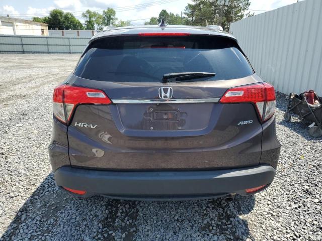 3CZRU6H74MM721077 - 2021 HONDA HR-V EXL GRAY photo 6