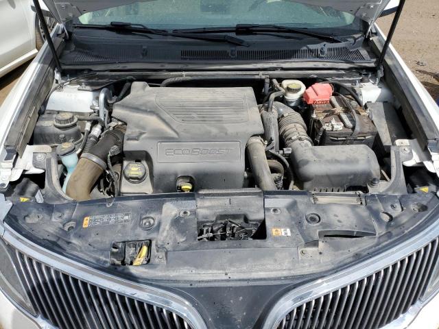1LNHL9FT2DG611169 - 2013 LINCOLN MKS WHITE photo 11