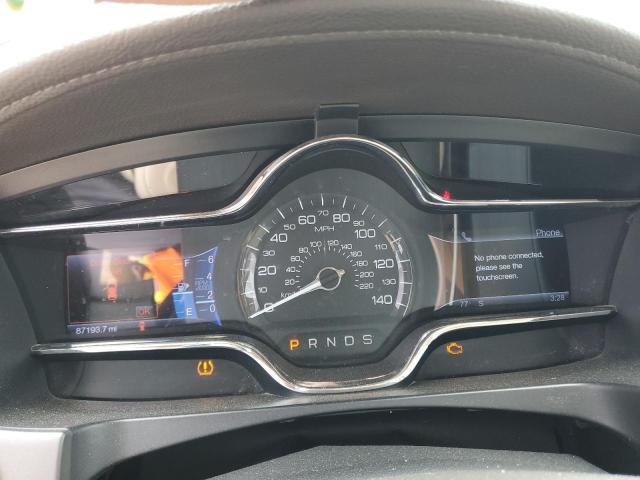 1LNHL9FT2DG611169 - 2013 LINCOLN MKS WHITE photo 9