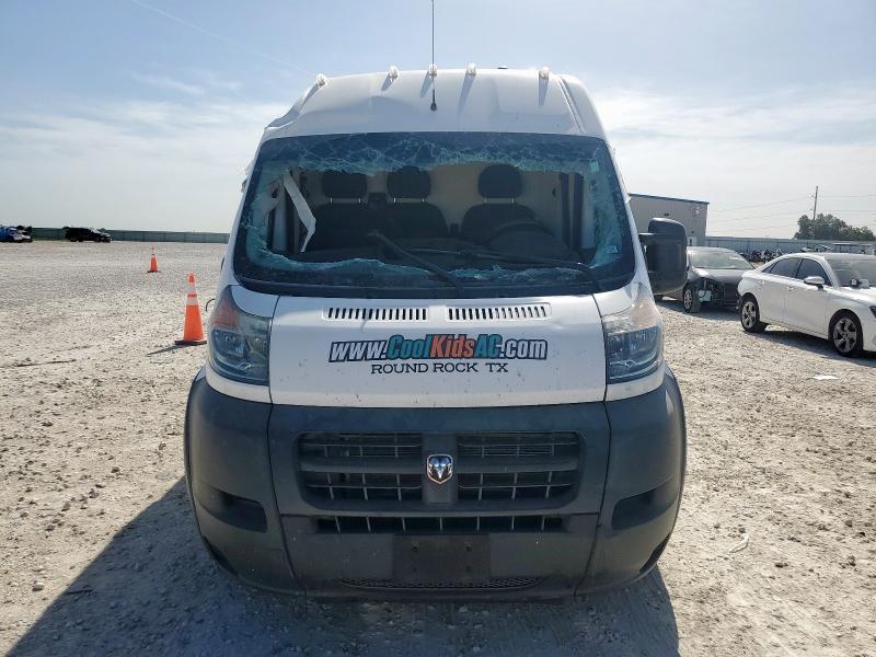 3C6TRVDG4JE156565 - 2018 RAM PROMASTER 2500 HIGH Blanc photo 5