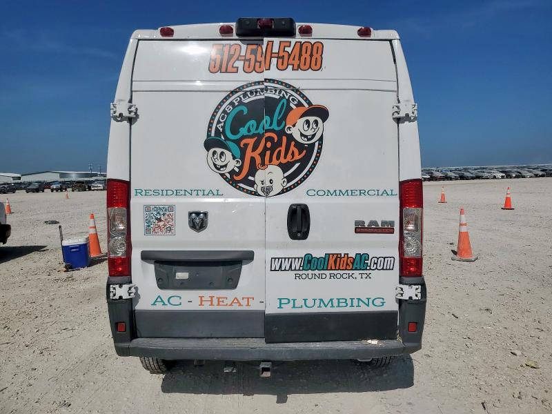 3C6TRVDG4JE156565 - 2018 RAM PROMASTER 2500 HIGH Blanc photo 6