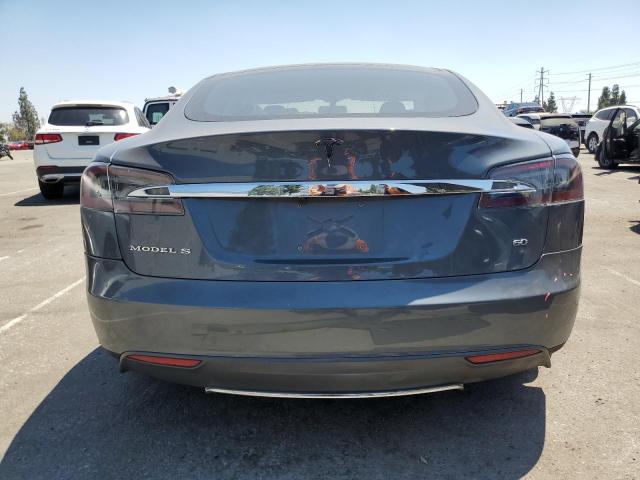 5YJSA1CG9DFP08274 - 2013 TESLA MODEL S Көк фото 6