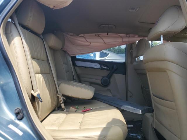 5J6RE4H77AL040720 - 2010 HONDA CR-V EXL TEAL photo 11
