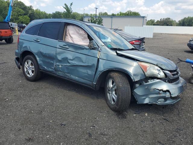 5J6RE4H77AL040720 - 2010 HONDA CR-V EXL TEAL photo 4