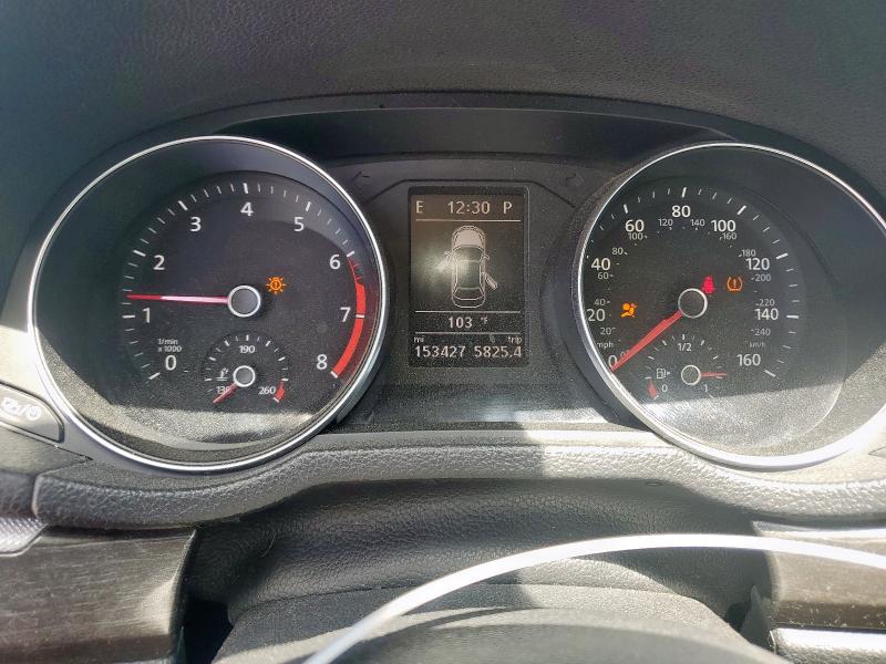 1VWBT7A34GC029847 - 2016 VOLKSWAGEN PASSAT SE GRAY photo 9