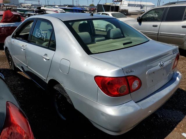 1NXBR32EX6Z572733 - 2006 TOYOTA COROLLA CE SILVER photo 2