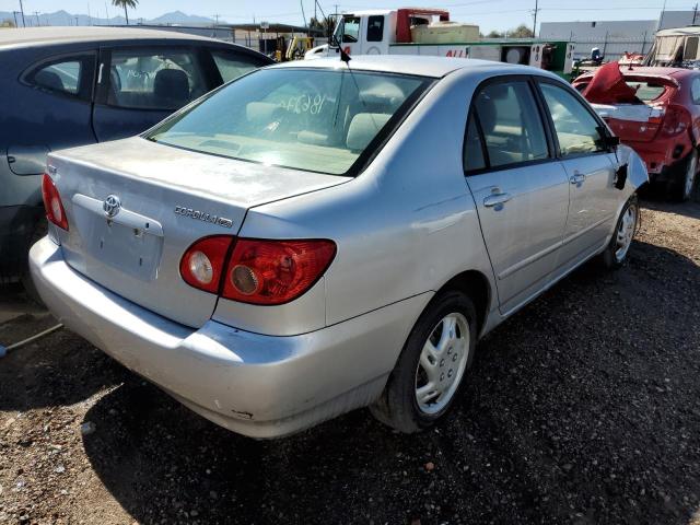 1NXBR32EX6Z572733 - 2006 TOYOTA COROLLA CE SILVER photo 3