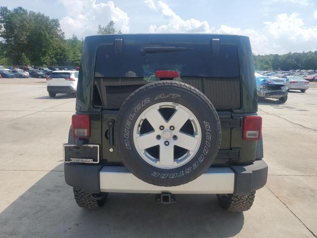 1J4HA5H13BL619200 - 2011 JEEP WRANGLER U SAHARA GREEN photo 6