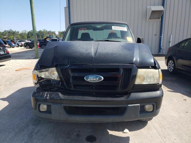 1FTYR10U27PA29101 - 2007 FORD RANGER BLACK photo 5