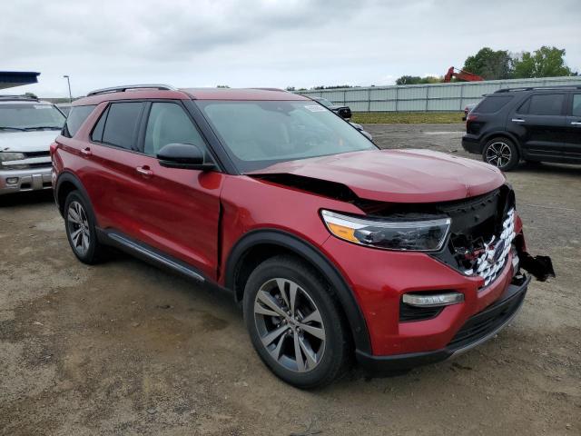 1FM5K8HC9LGC57937 - 2020 FORD EXPLORER PLATINUM RED photo 4