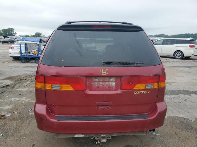 5FNRL18934B027708 - 2004 HONDA ODYSSEY EXL RED photo 6