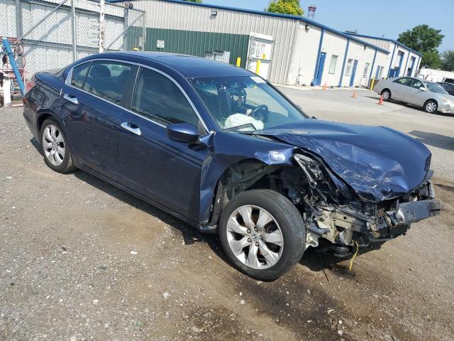 1HGCP26859A168422 - 2009 HONDA ACCORD EXL BLUE photo 4