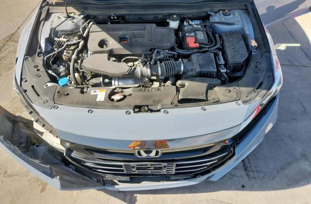 1HGCV2F34MA030258 - 2021 HONDA ACCORD SPORT GRAY photo 11