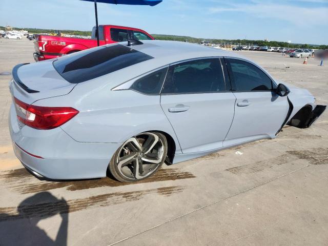 1HGCV2F34MA030258 - 2021 HONDA ACCORD SPORT GRAY photo 3