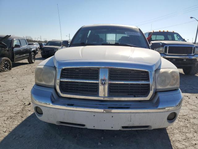 1D7HE58P47S248209 - 2007 DODGE DAKOTA QUAD LARAMIE WHITE photo 5