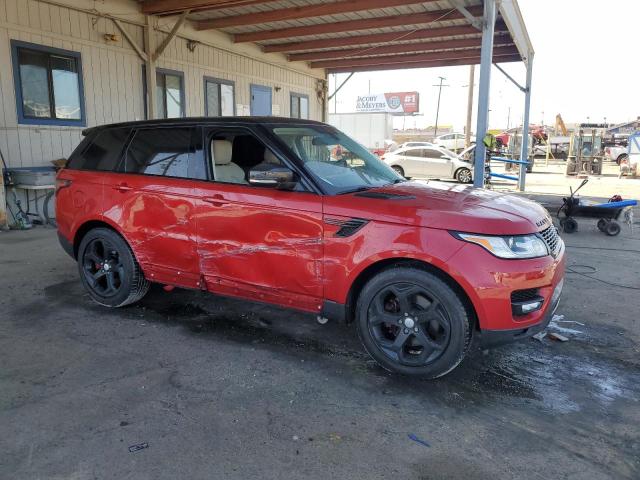 SALWR2VF9FA534165 - 2015 LAND ROVER RANGE ROVE HSE RED photo 4