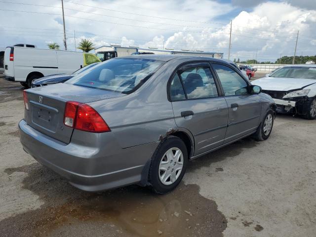 2HGES16445H608544 - 2005 HONDA CIVIC DX GRAY photo 3