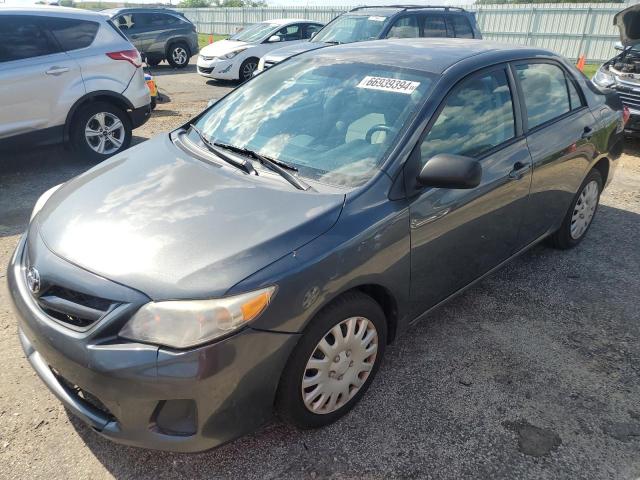 2T1BU4EE9CC823447 - 2012 TOYOTA COROLLA BASE GRAY photo 1