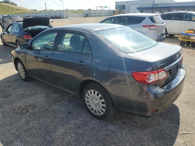 2T1BU4EE9CC823447 - 2012 TOYOTA COROLLA BASE GRAY photo 2