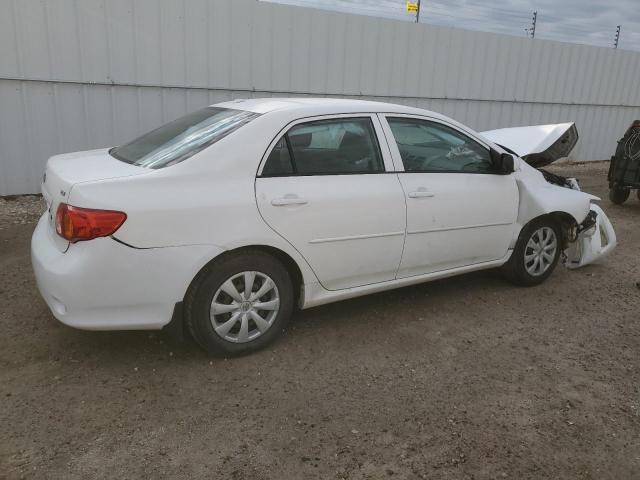 2T1BU4EE0AC242495 - 2010 TOYOTA COROLLA BASE WHITE photo 3