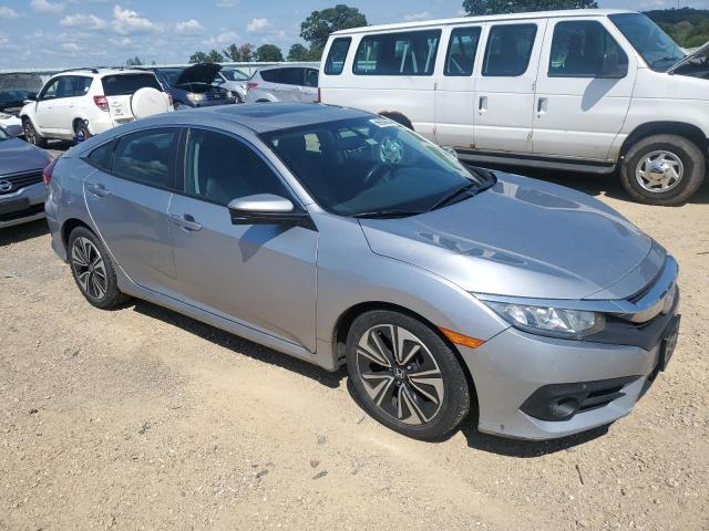 19XFC1F73GE032471 - 2016 HONDA CIVIC EXL SILVER photo 4