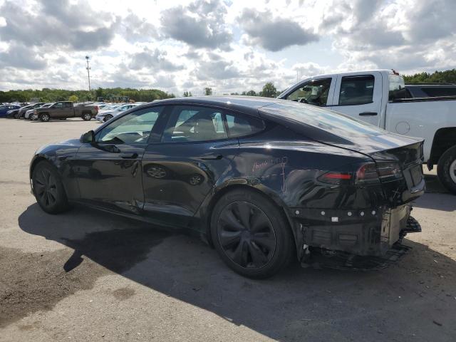 5YJSA1E51NF479666 - 2022 TESLA MODEL S შავი ფოტო 2
