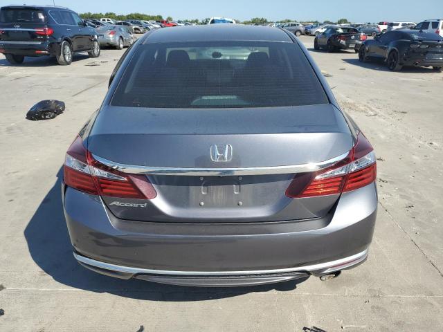 1HGCR2F35HA153836 - 2017 HONDA ACCORD LX CHARCOAL photo 6