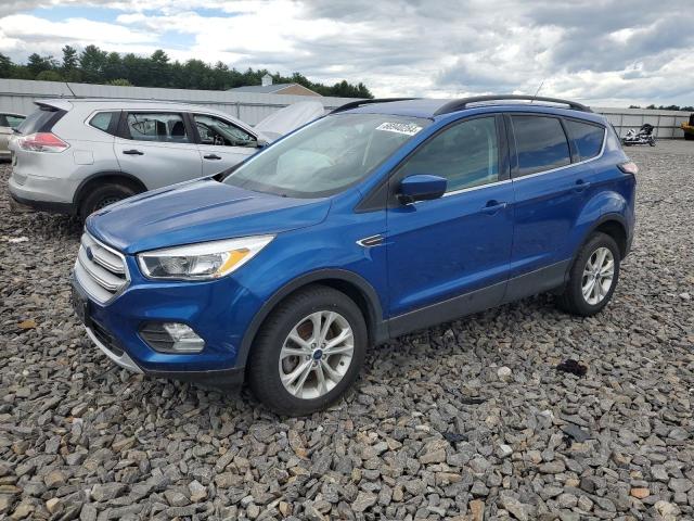 1FMCU9GD6JUD40015 - 2018 FORD ESCAPE SE BLUE photo 1