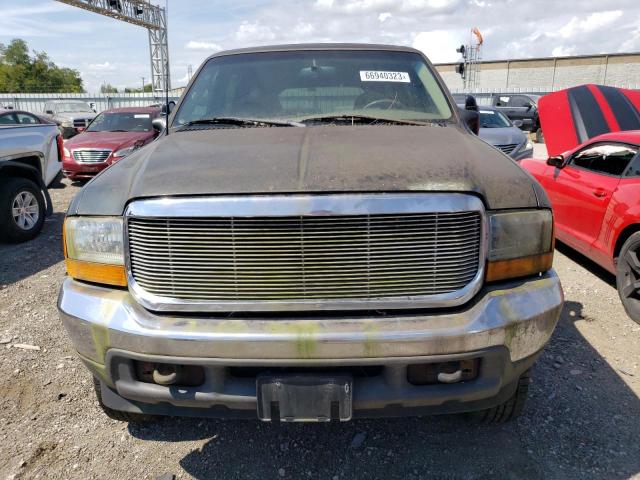 1FMNU41S5YEB61245 - 2000 FORD EXCURSION XLT GREEN photo 5