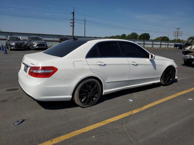WDDHF8JB0DA704575 - 2013 MERCEDES-BENZ E 350 4MATIC WHITE photo 3