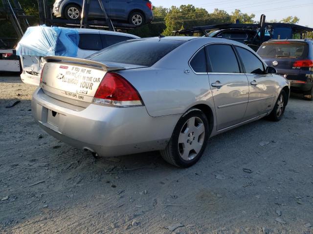 2G1WD58C489109145 - 2008 CHEVROLET IMPALA SUPER SPORT SILVER photo 3