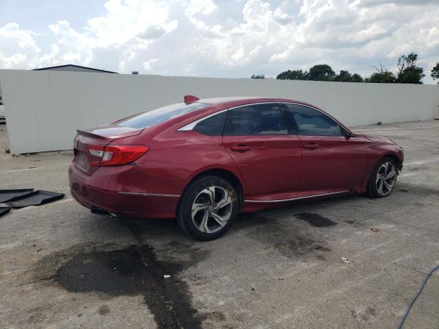 1HGCV2F5XKA000647 - 2019 HONDA ACCORD EXL RED photo 3