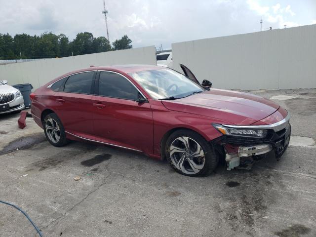 1HGCV2F5XKA000647 - 2019 HONDA ACCORD EXL RED photo 4