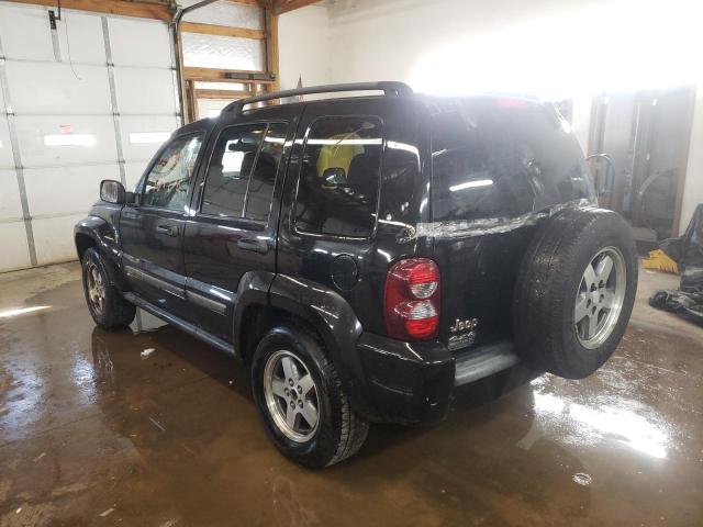 1J4GL38K65W677310 - 2005 JEEP LIBERTY RENEGADE BLACK photo 3