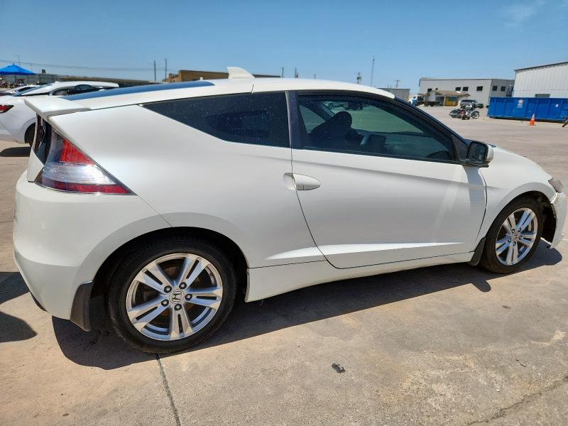 JHMZF1C63BS011639 - 2011 HONDA CR-Z EX თეთრი ფოტო 3