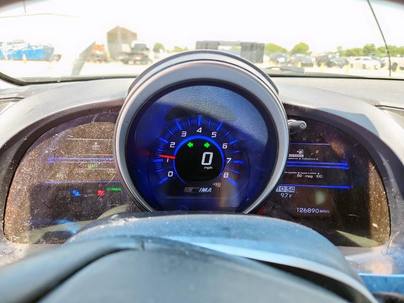 JHMZF1C63BS011639 - 2011 HONDA CR-Z EX თეთრი ფოტო 9