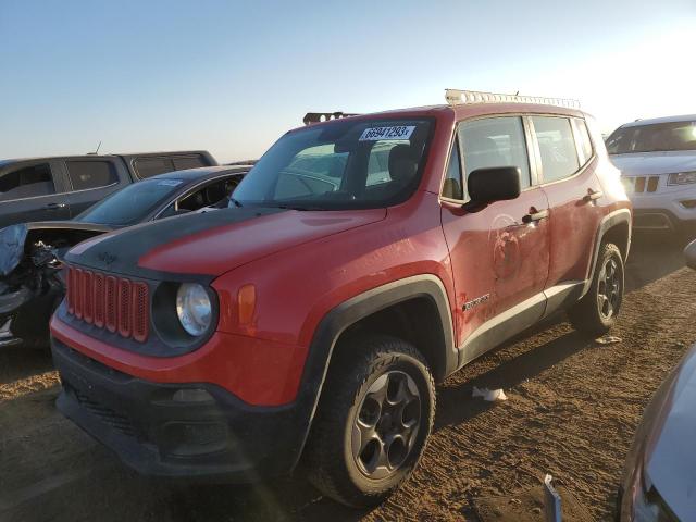 ZACCJBAH9FPC22128 - 2015 JEEP RENEGADE SPORT RED photo 1