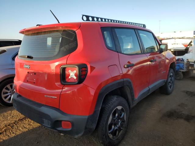 ZACCJBAH9FPC22128 - 2015 JEEP RENEGADE SPORT RED photo 3