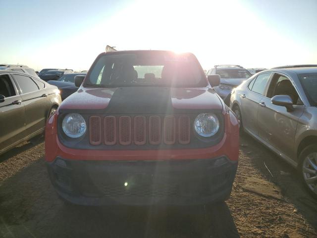 ZACCJBAH9FPC22128 - 2015 JEEP RENEGADE SPORT RED photo 5